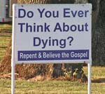 Roadside Gospel Signs